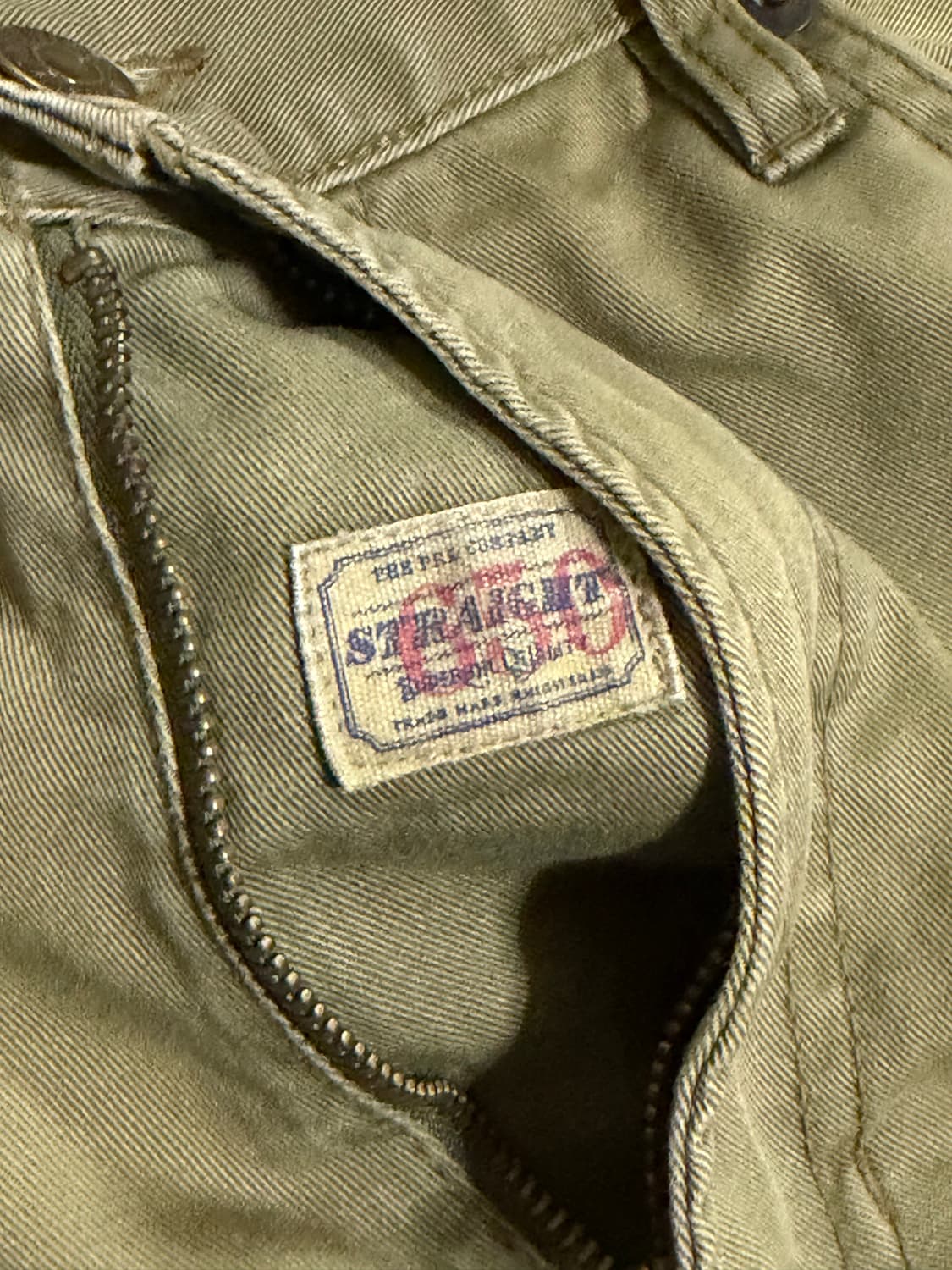 폴로 랄프로렌 탈론지퍼 코튼 팬츠 상품이미지6