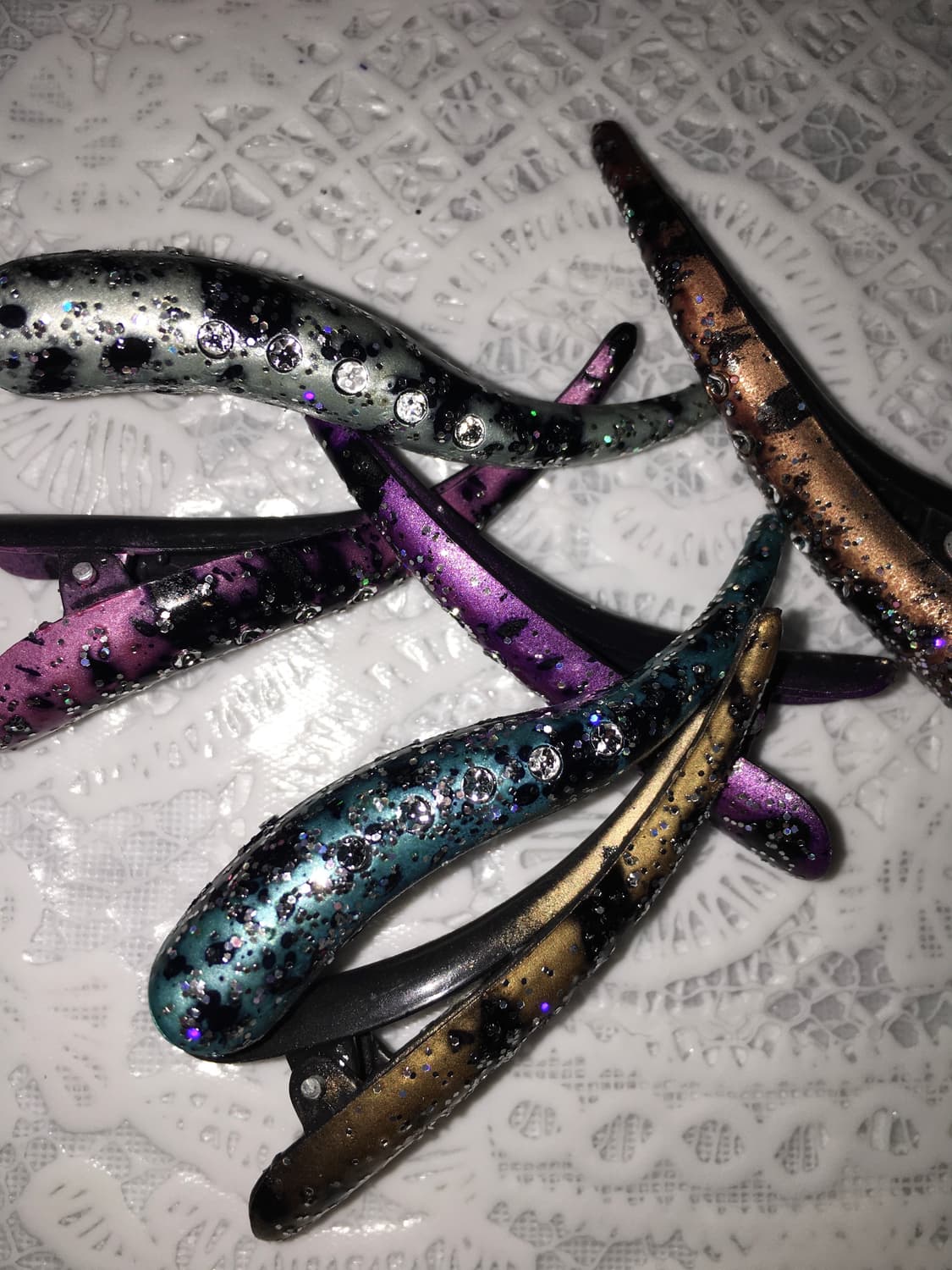 파리 수입 네일모양 핀 상품이미지2