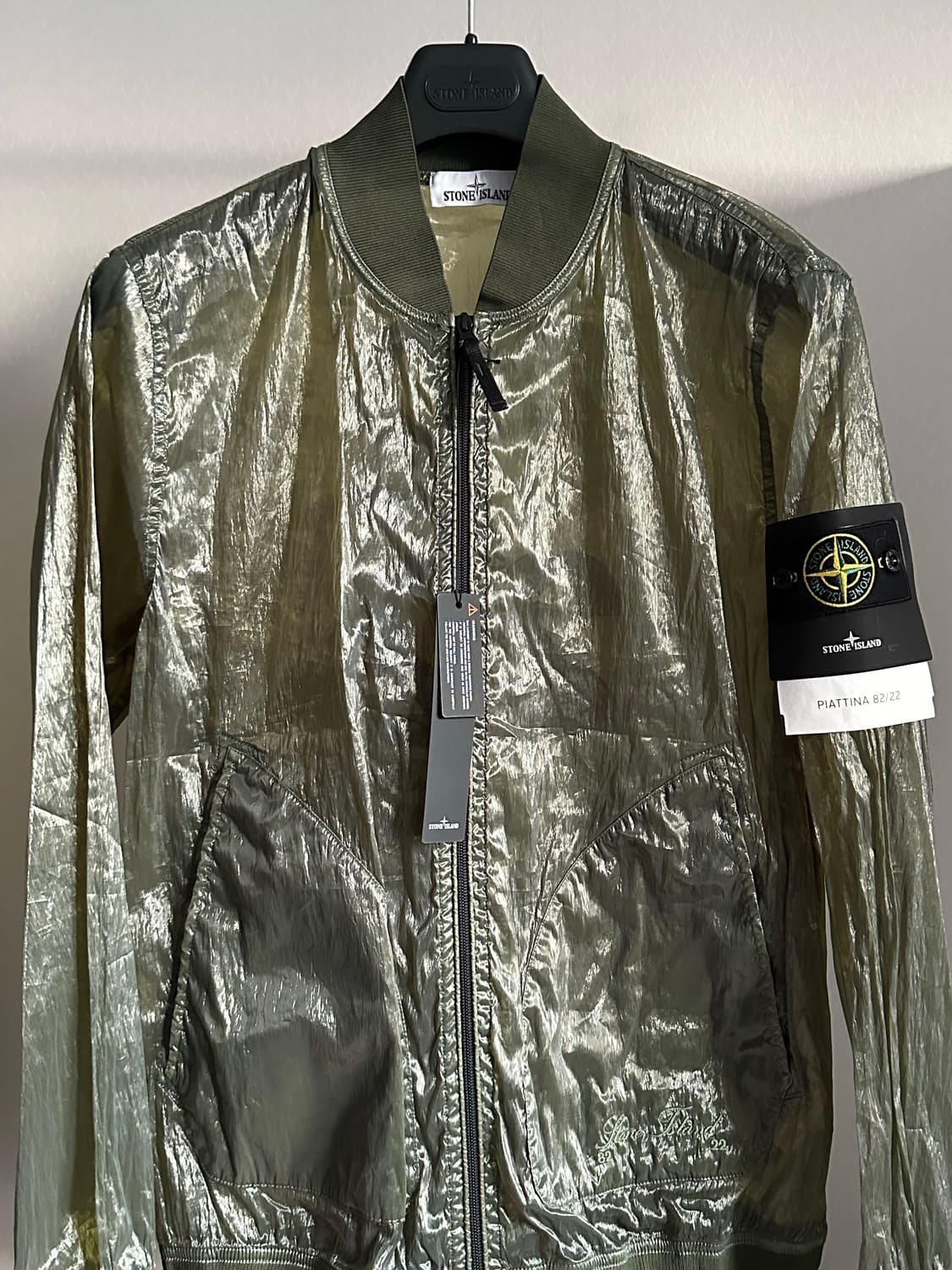 스톤아일랜드 82/22 40주년 피아티나 자켓 L(105) 새상품 상품이미지1