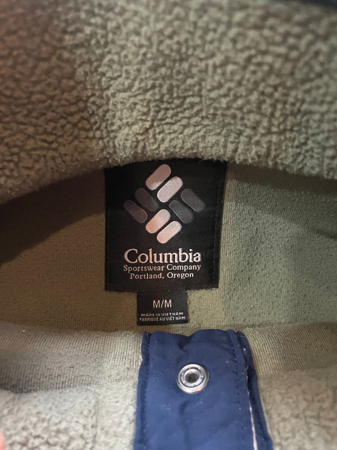 Columbia 컬럼비아 하프 스냅 플리스 M 상품이미지6