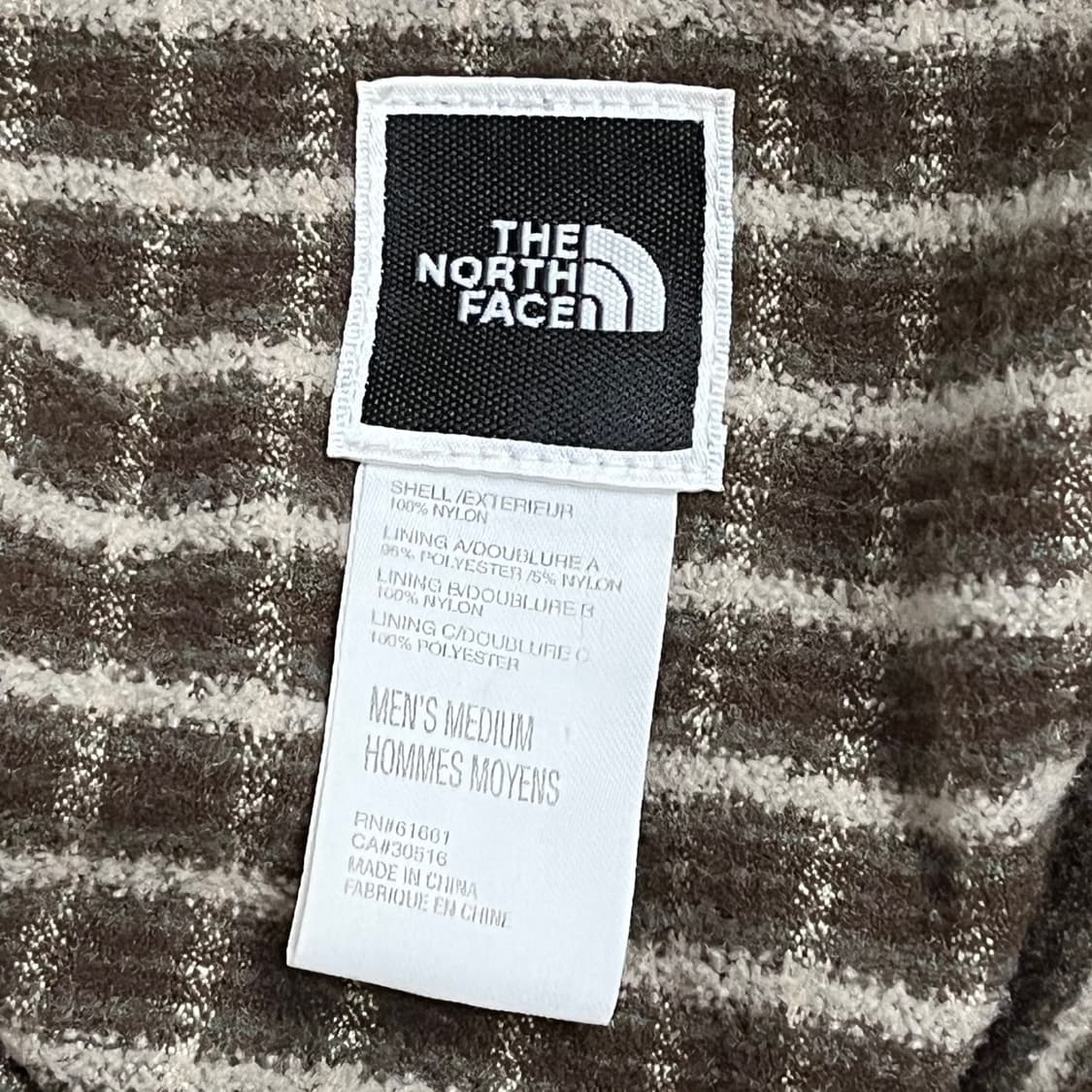 [정품] 노스페이스 볼컴 아이보리색 워크 자켓 남방 b14 상품이미지5