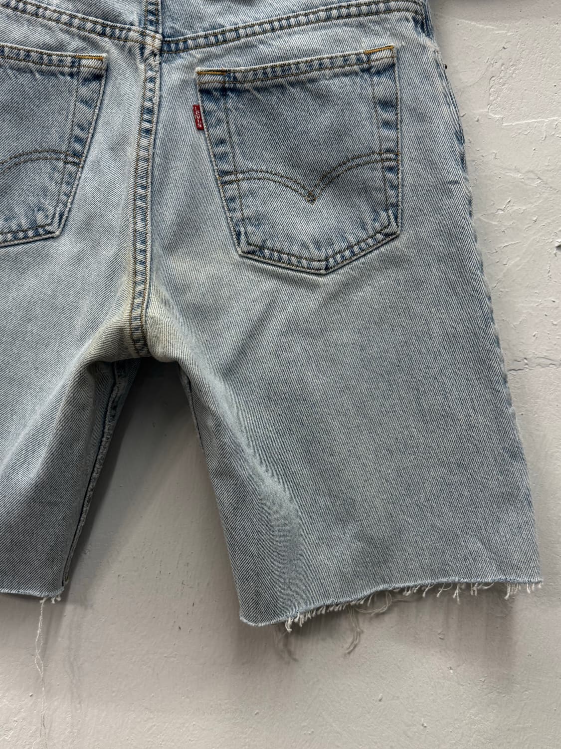 90s USA Levi’s 550 Denim Shorts 상품이미지3