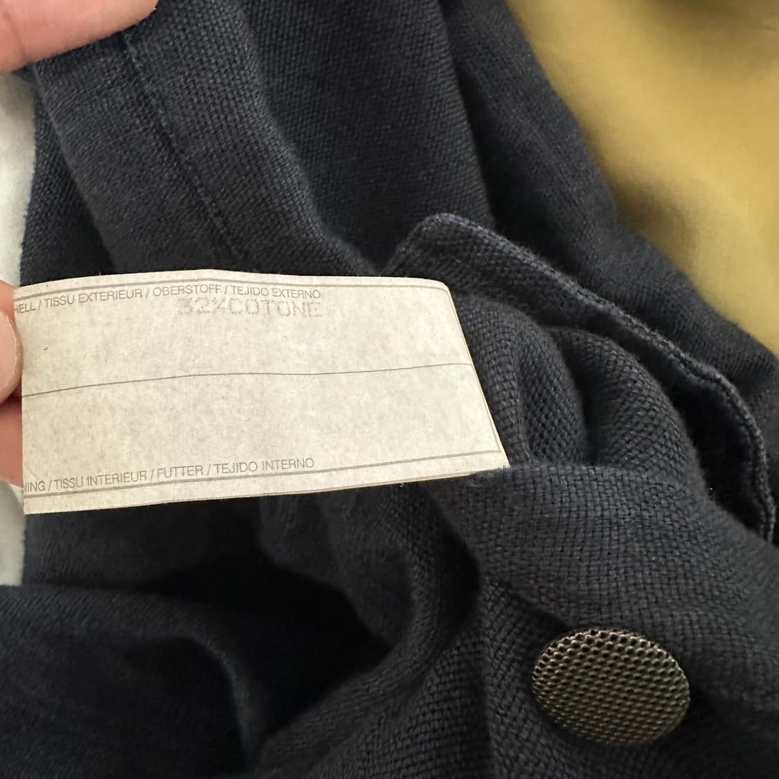 80-90s GIORGIO ARMANI 린넨 코튼 자켓 상품이미지8