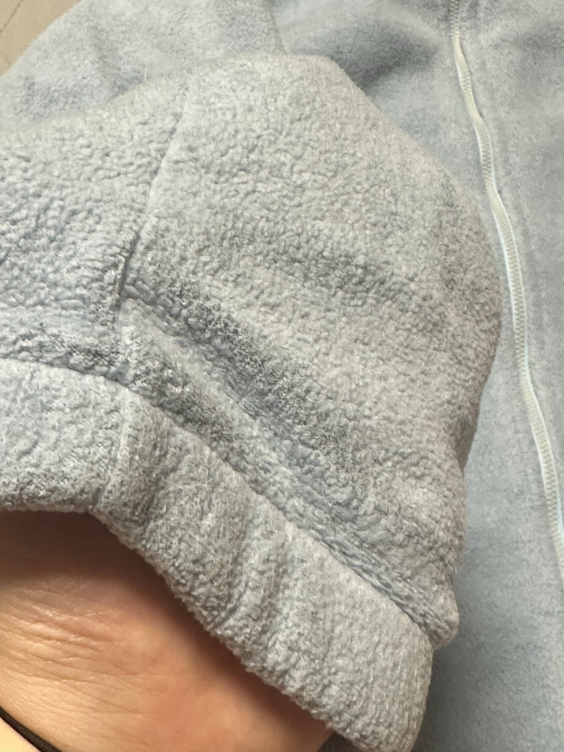 TIPICOSI 옐로우&베이비블루 후리스 집업 상품이미지4