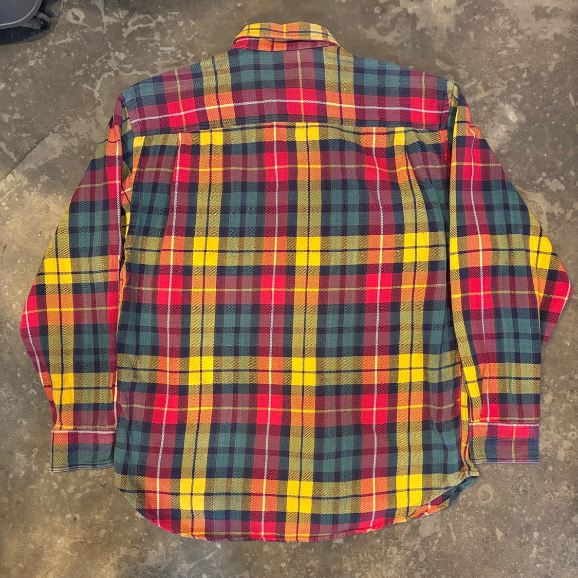 올드 갭 멀티컬로 체크 셔츠 상품이미지2