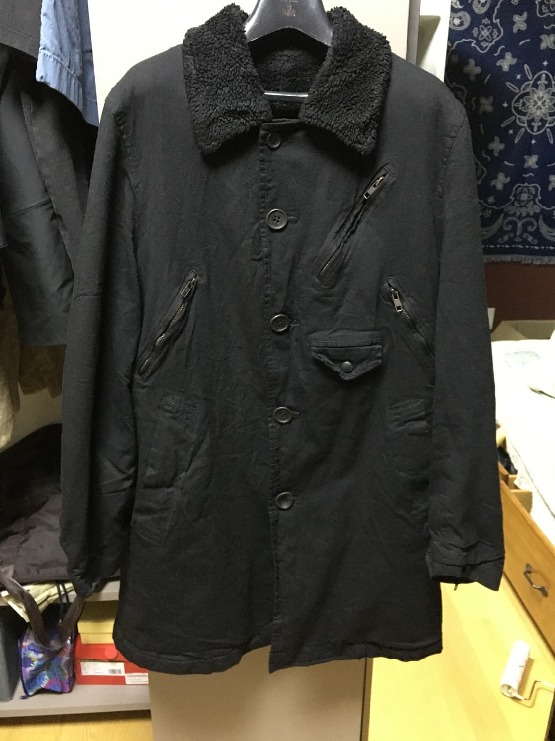 꼼데가르송 옴므 시어링 자켓 상품이미지1