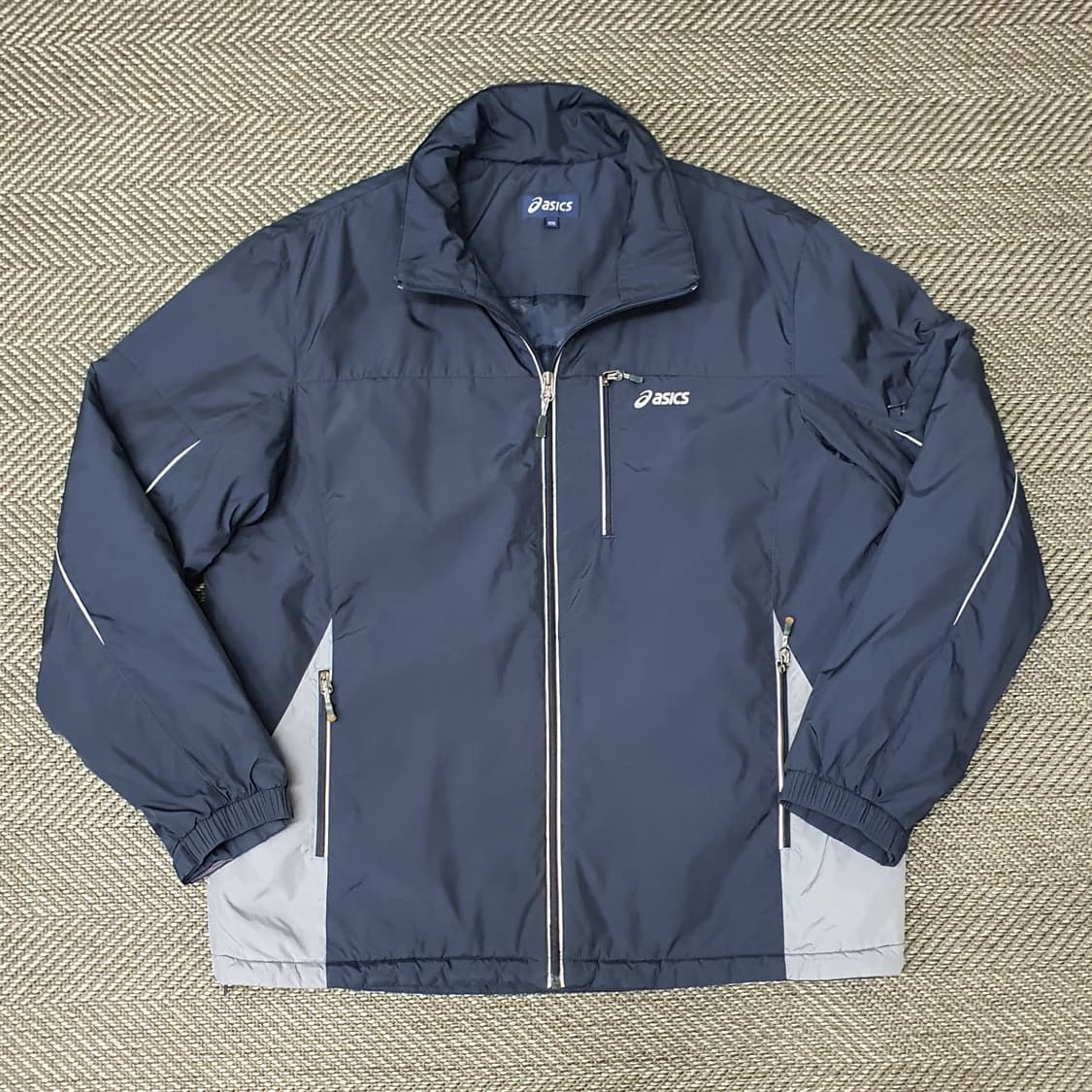 아식스 바람막이 집업점퍼 남자105~110 상품이미지1