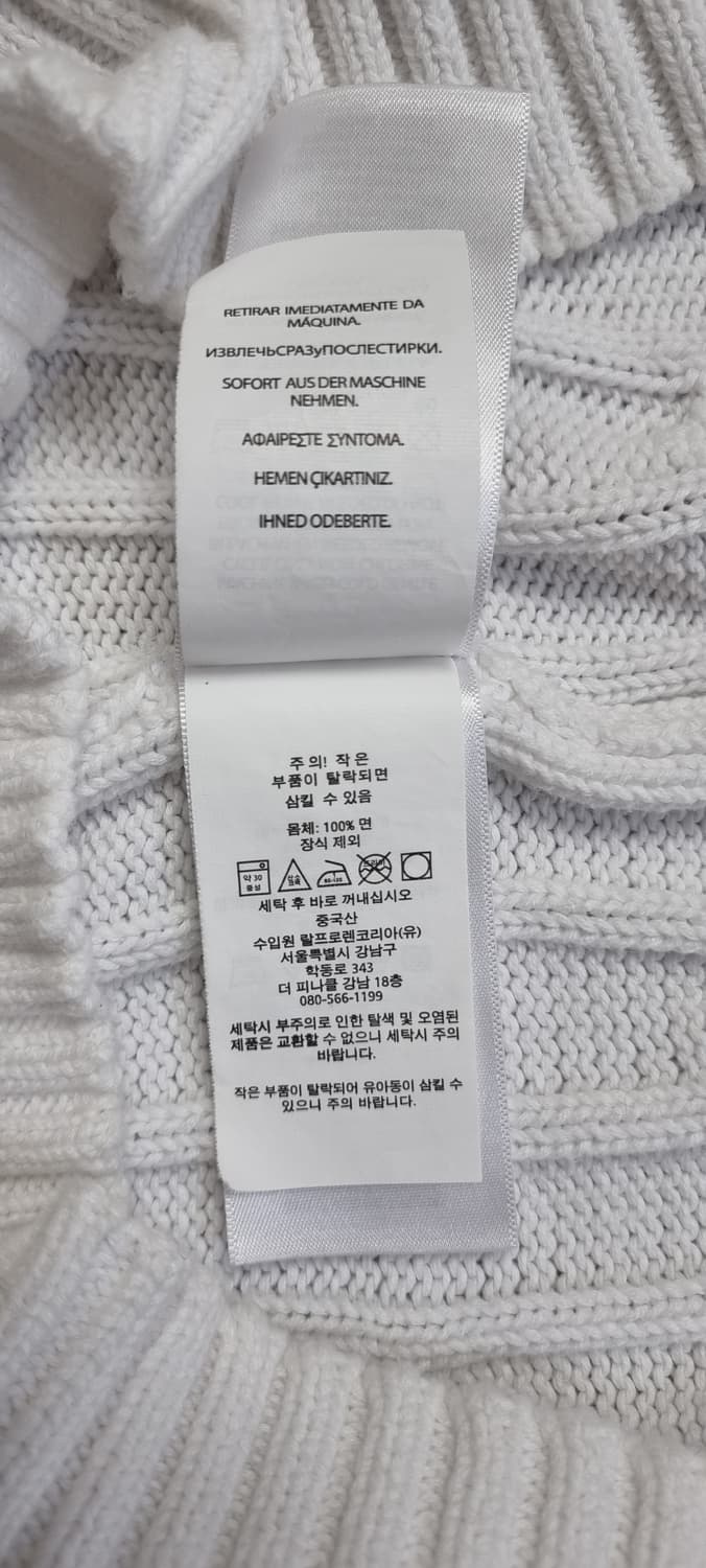 폴로랄프로렌 케이블니트 반팔 L _ 여성 상품이미지10