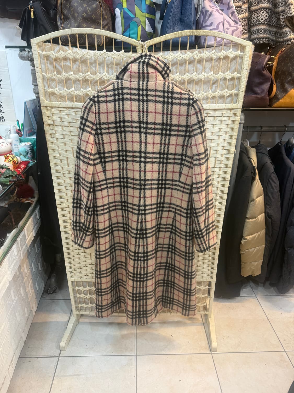 10/66 정품 버버리 노바체크 롱 코트 팝니다 상품이미지9