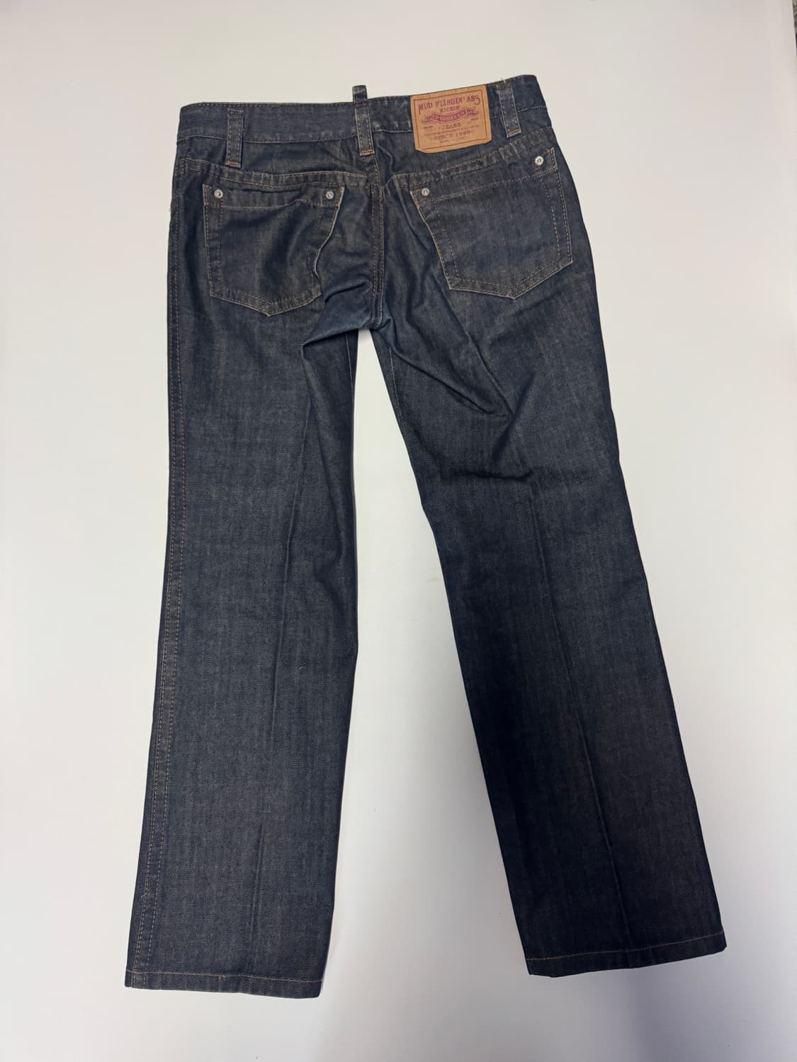 디스퀘어드2 인디고 데님 워싱 버튼 데님팬츠 50 상품이미지2