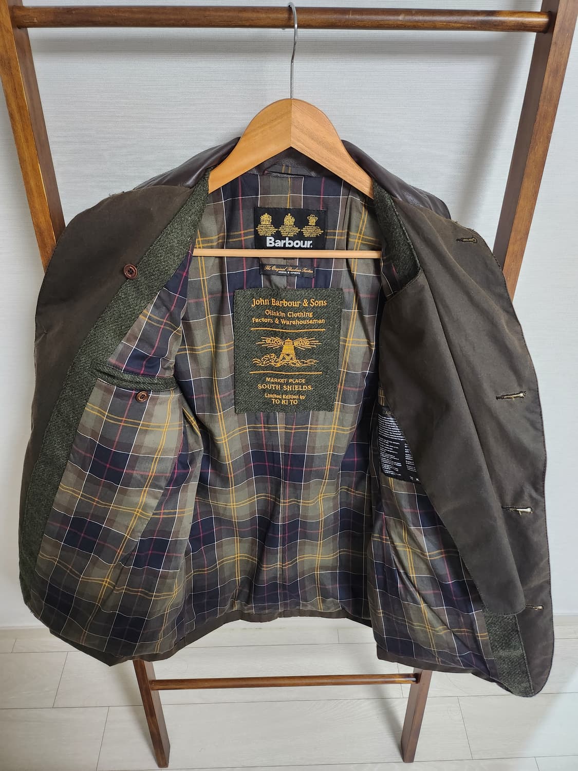 바버 barbour x TO KI TO 커맨더 자켓 상품이미지3