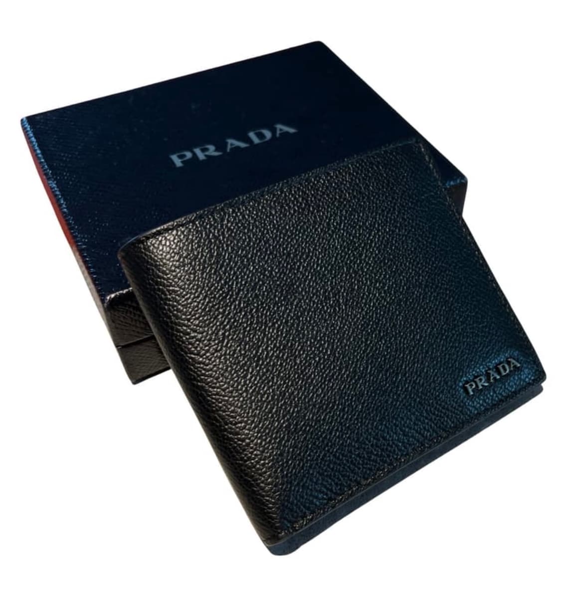 [급매][풀박] PRADA Black Leather Wallet 상품이미지4