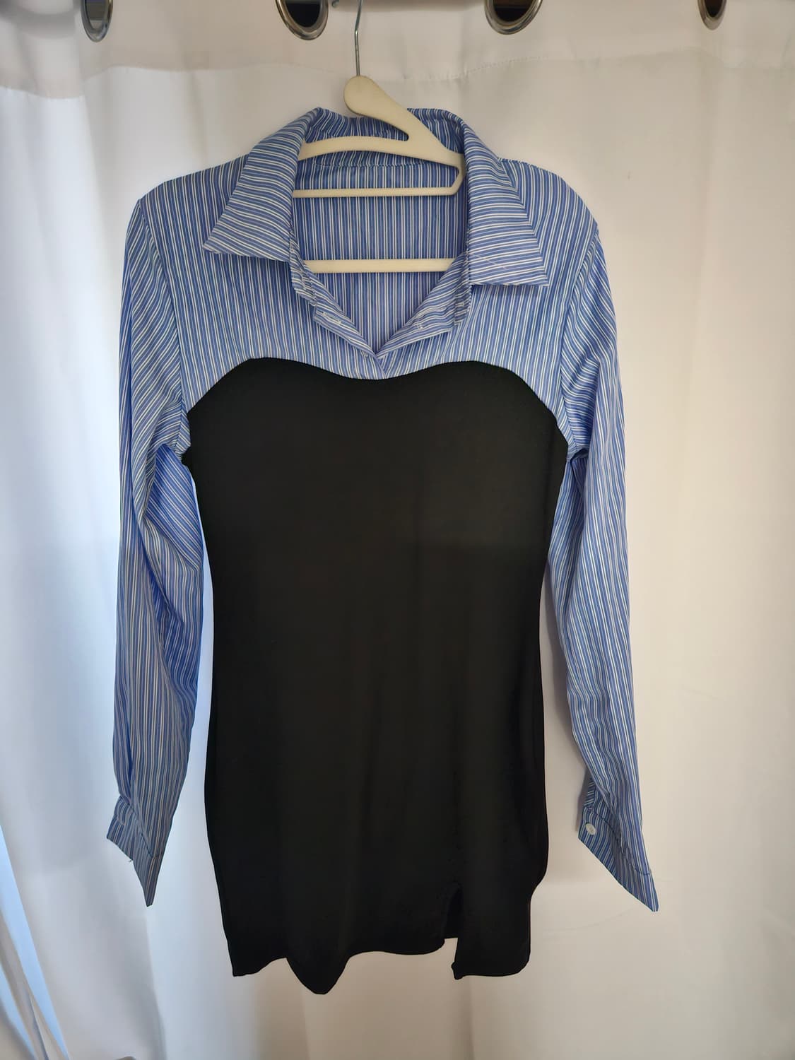 (새상품)셔츠트임원피스 상품이미지2