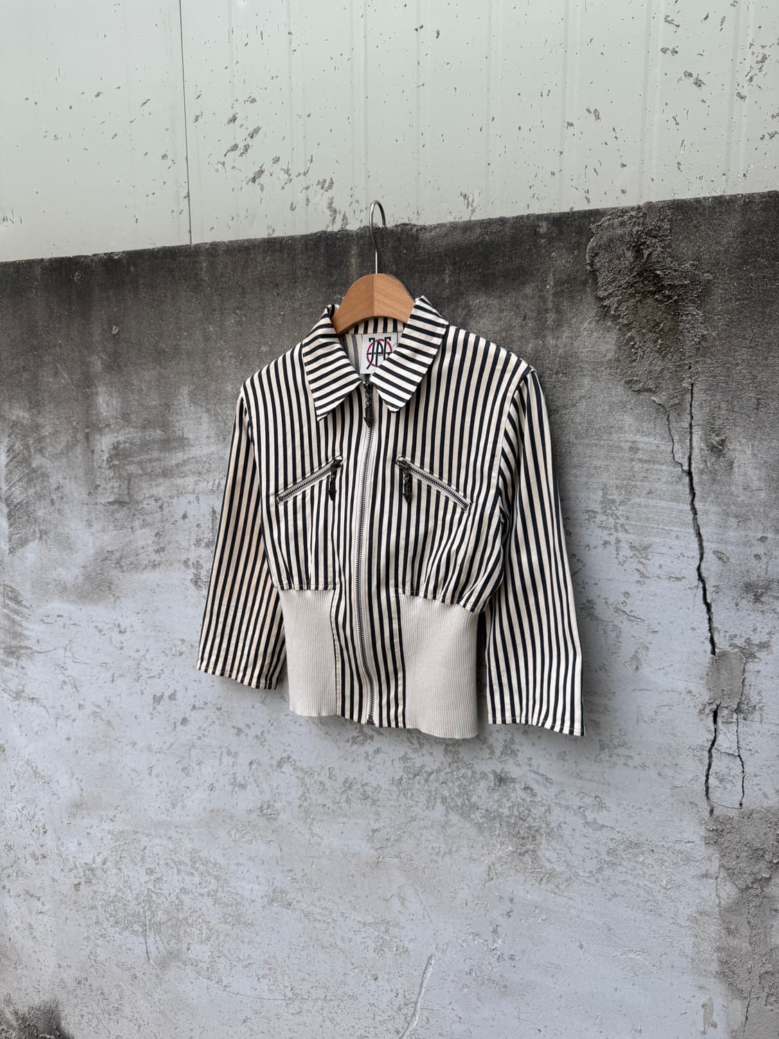 90‘s 장폴고티에 7부 집업 자켓 상품이미지3