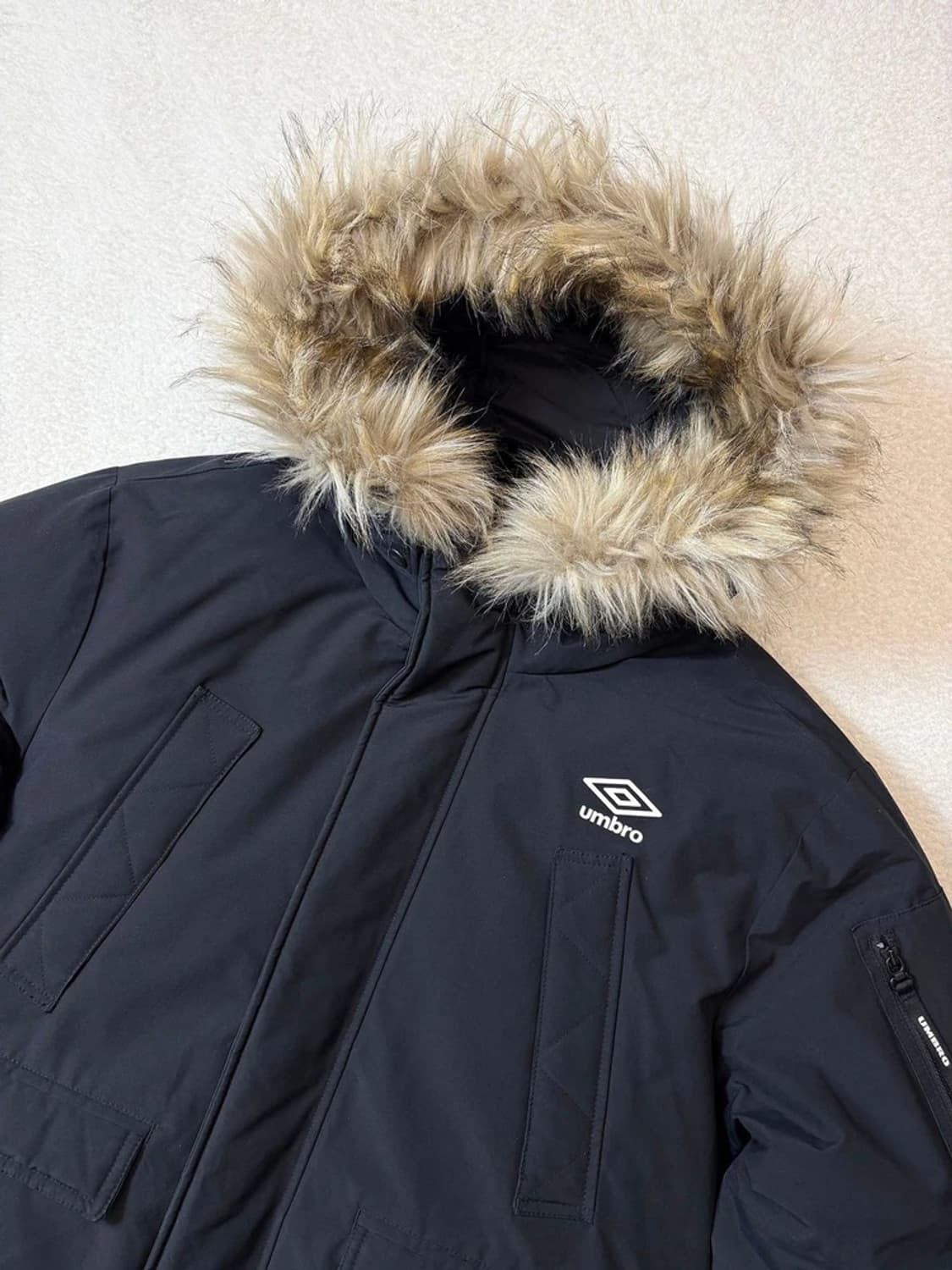 엄브로 Umbro 20FW 헤비 덕다운 항공핏 패딩 PN6246 상품이미지2