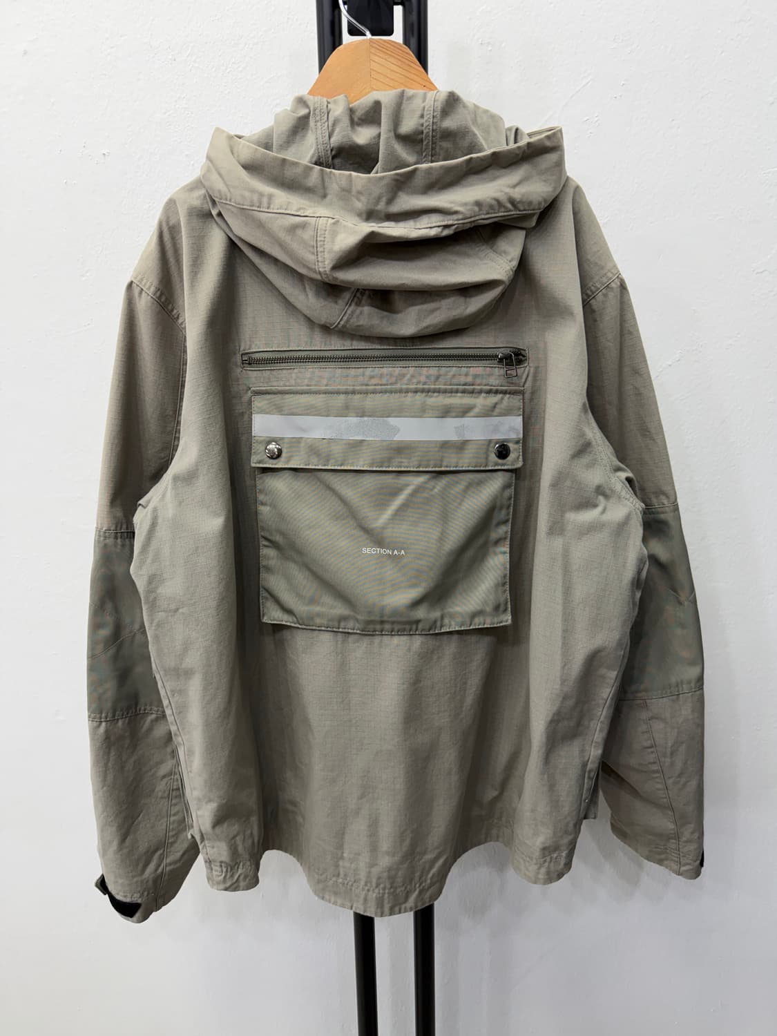 정품) 나이키 후드 야상 자켓 카키 L 상품이미지5