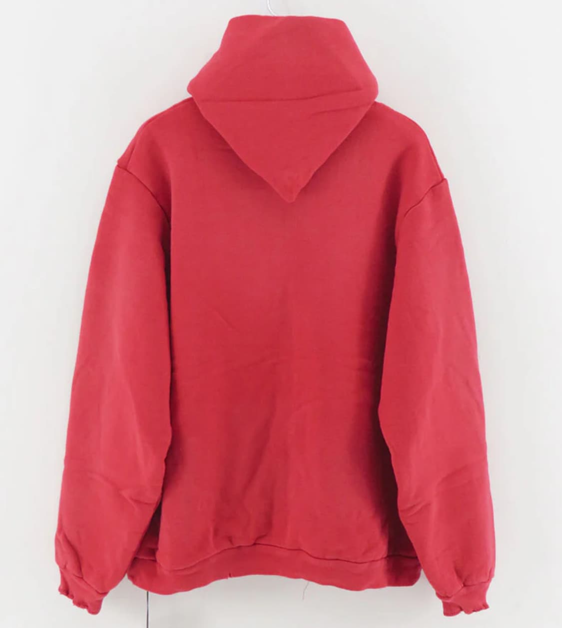아프레쎄 25FW 빈티지 집업 후드 레드 상품이미지2