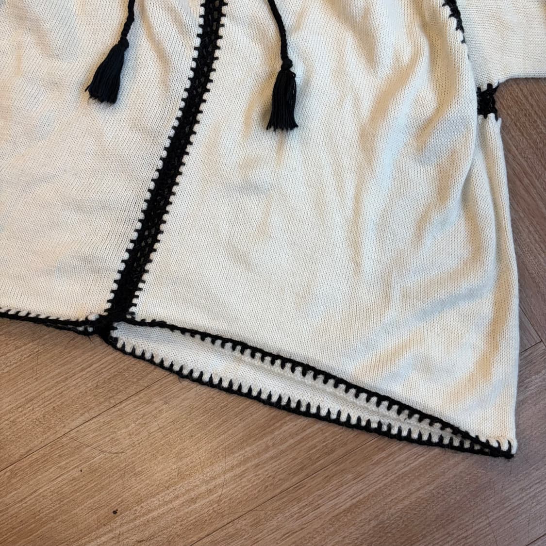 캐롤라이나 케이 테슬 크로쉐 니트 풀 오버 상품이미지6