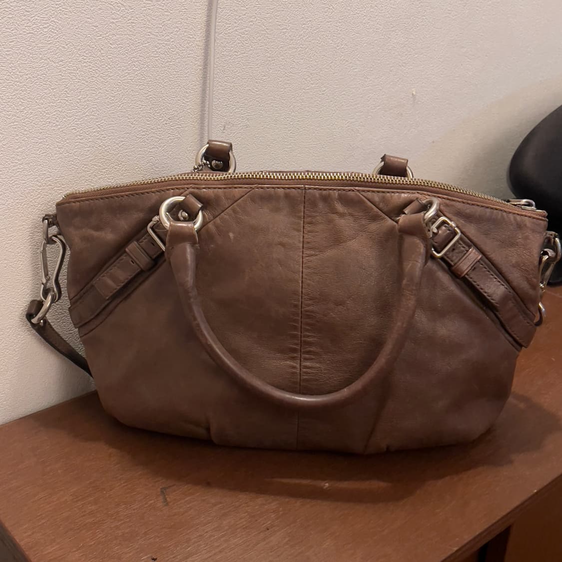Coach vintage shoulder+cross bag (brown) 상품이미지2