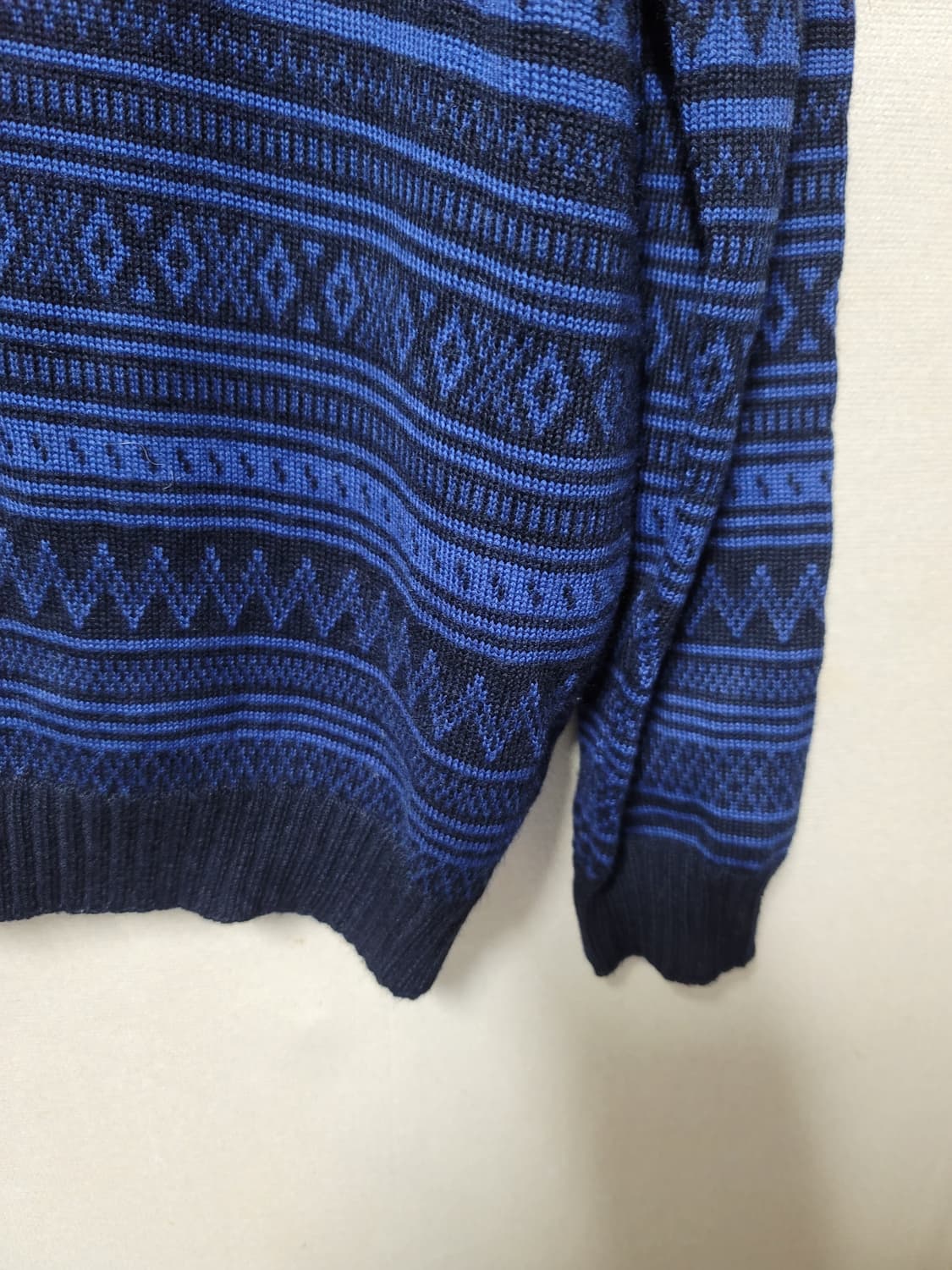 라코스테 브이넥 페어아일 니트 상품이미지4