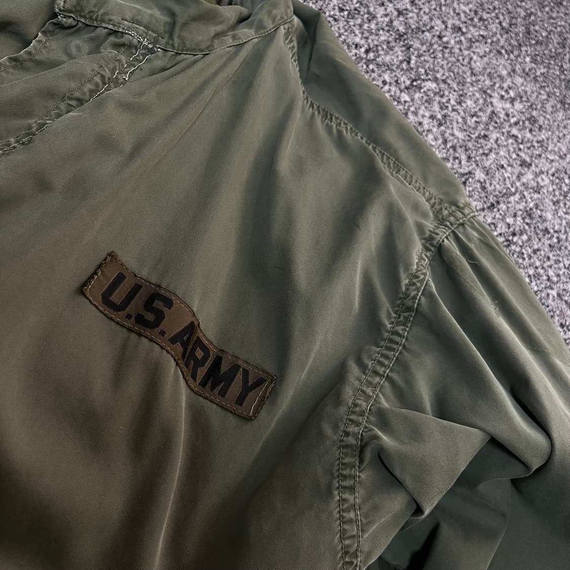 US Army 밀리터리 빈티지 오리지널 M65 개파카 필드자켓 M 상품이미지5