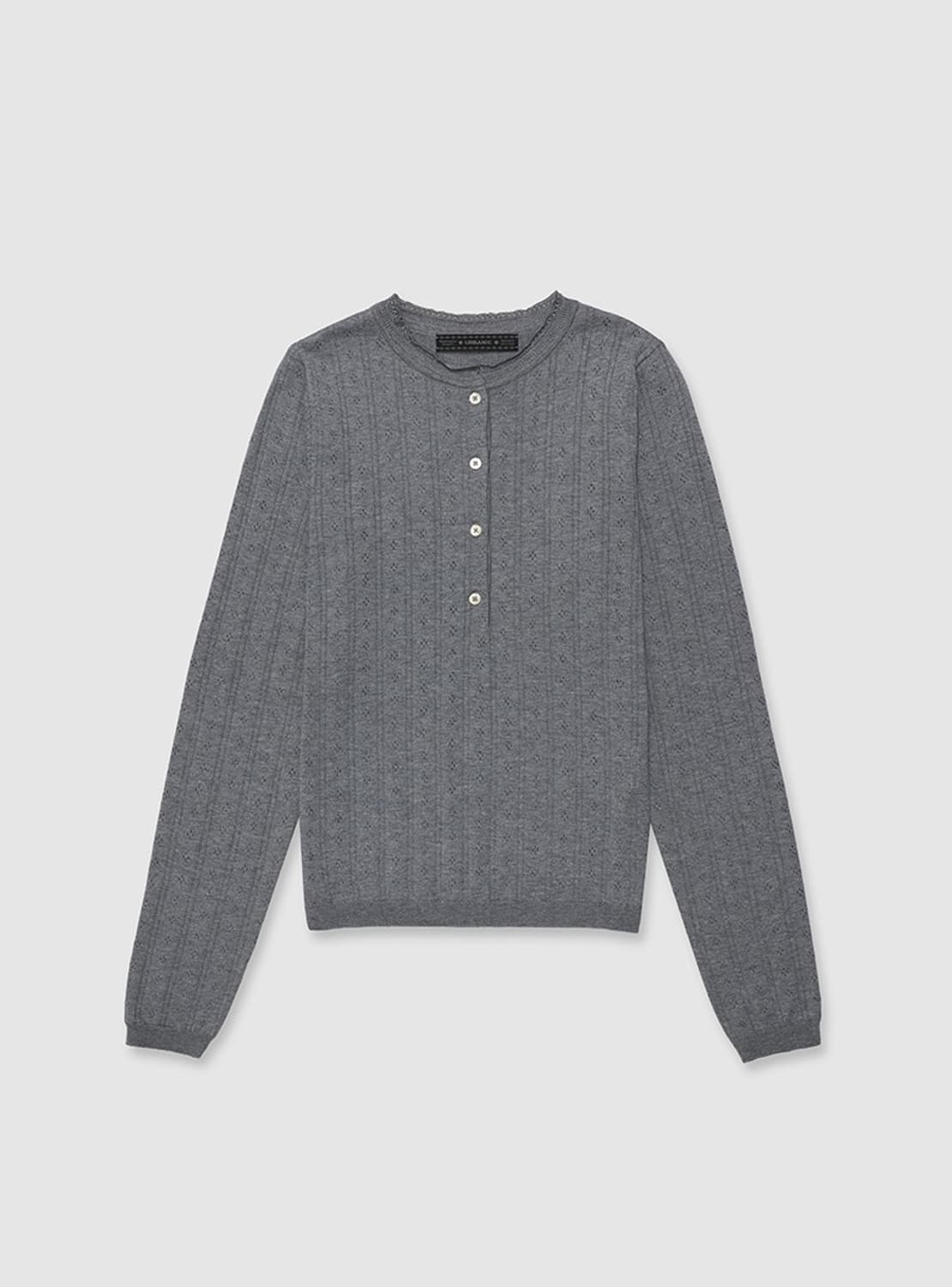 얼바닉30 Foret Button Knit 상품이미지2
