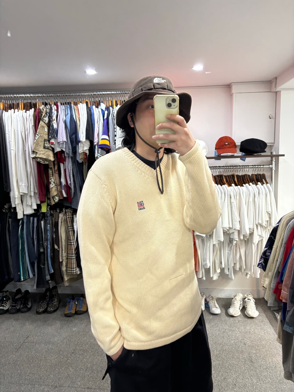 폴로 랄프로렌 진스 브이넥 니트 상품이미지7