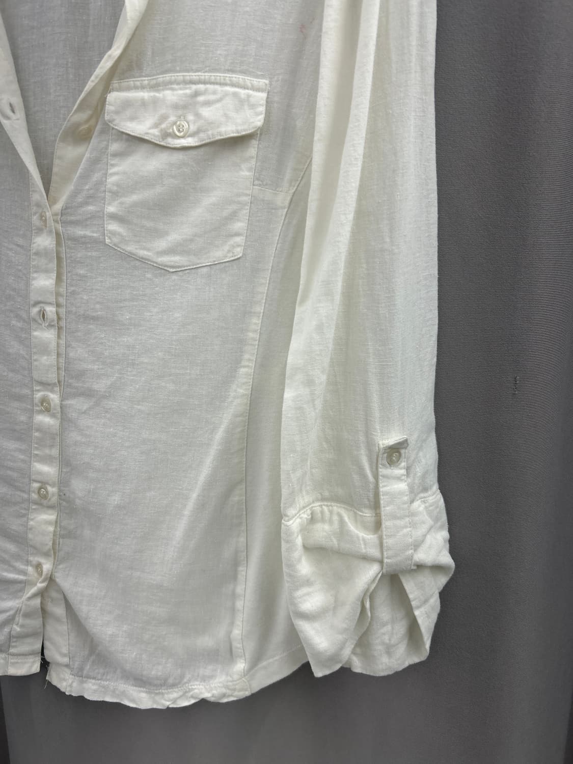 코튼혼방 린넨 셔츠 상품이미지3