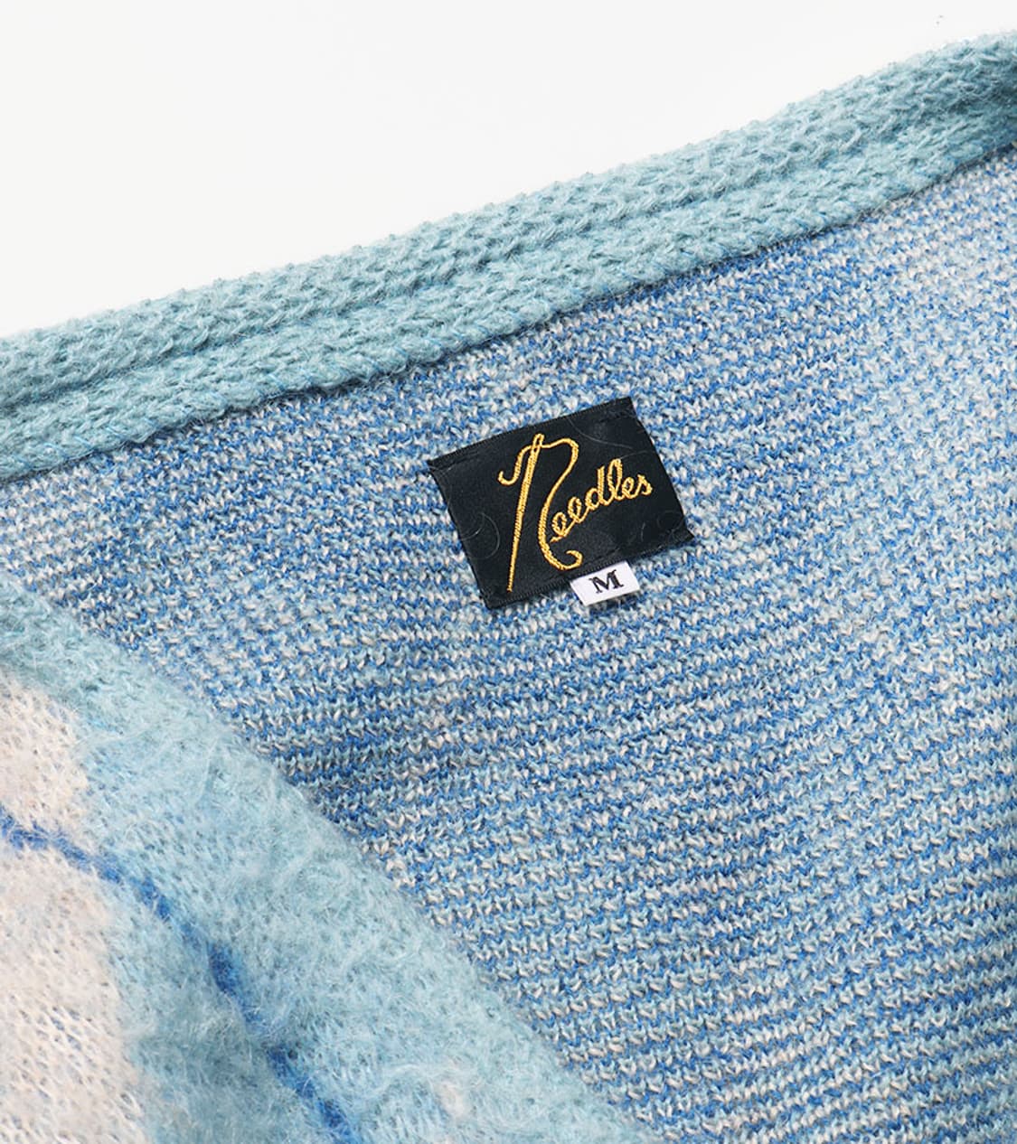 NEEDLES - ARGYLE MOHAIR CARDIGAN 상품이미지5