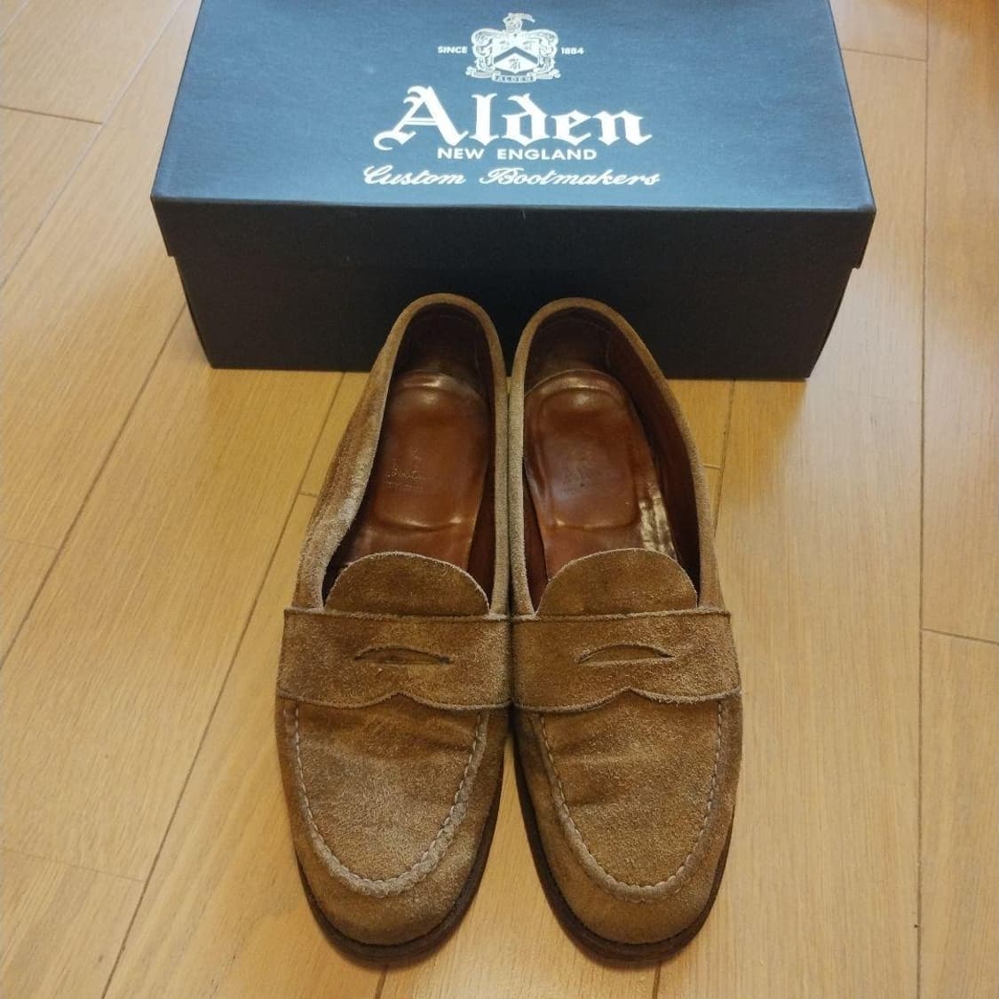 (7.5d) 알든 alden 스웨이드 로퍼 상품이미지2