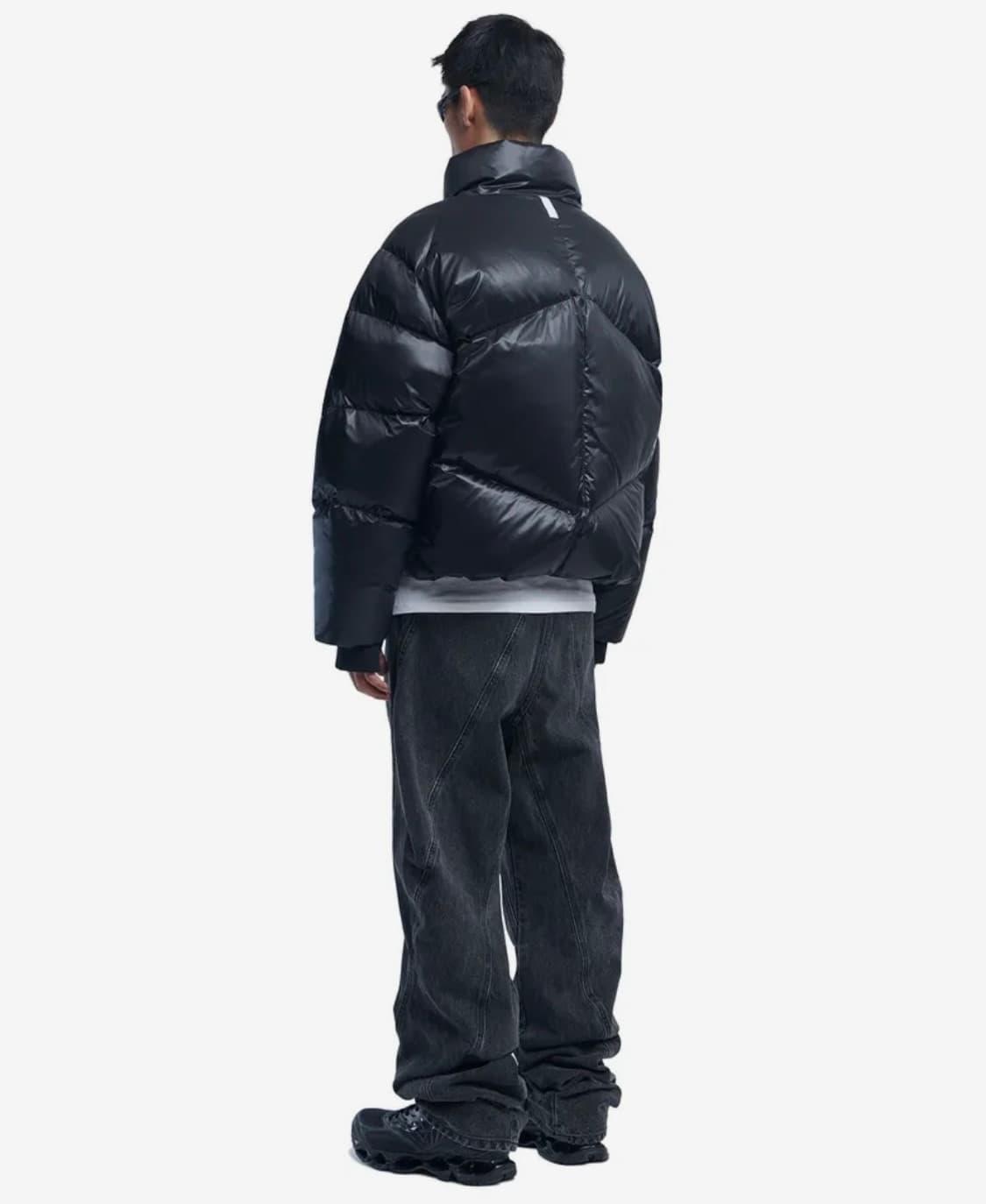 노매뉴얼 패딩 (Glossy black) 상품이미지5