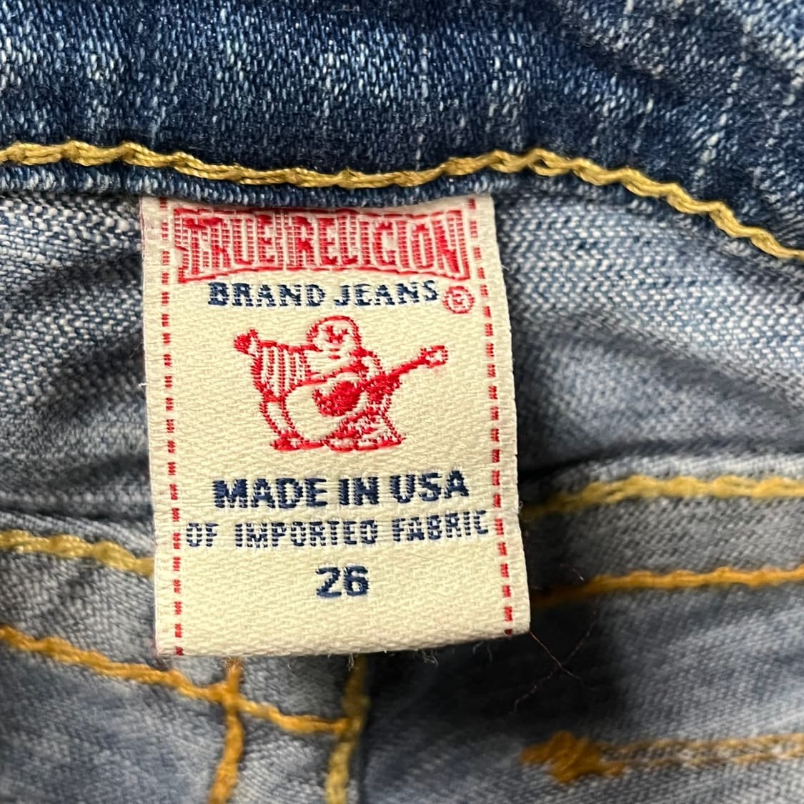 [정품/26] 트루릴리젼 청바지 데님 팬츠 b19 상품이미지5
