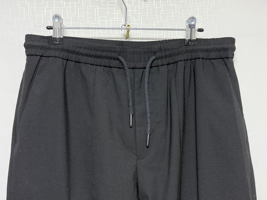 준지 블랙 카고 조거 팬츠 상품이미지3