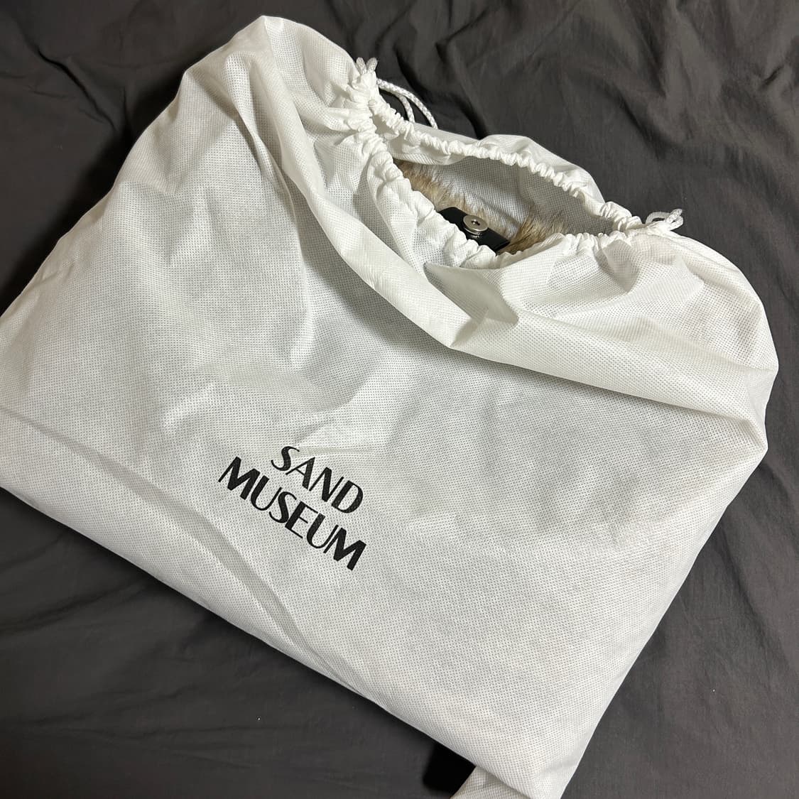 샌드뮤지엄 FLAP HOBO BAG [Fur Brown] 상품이미지8