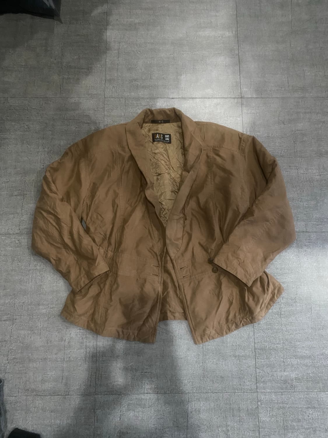 Daks 닥스 올드스쿨아메카지 복고풍 투버튼 나폴레옹 사파리자켓 상품이미지1