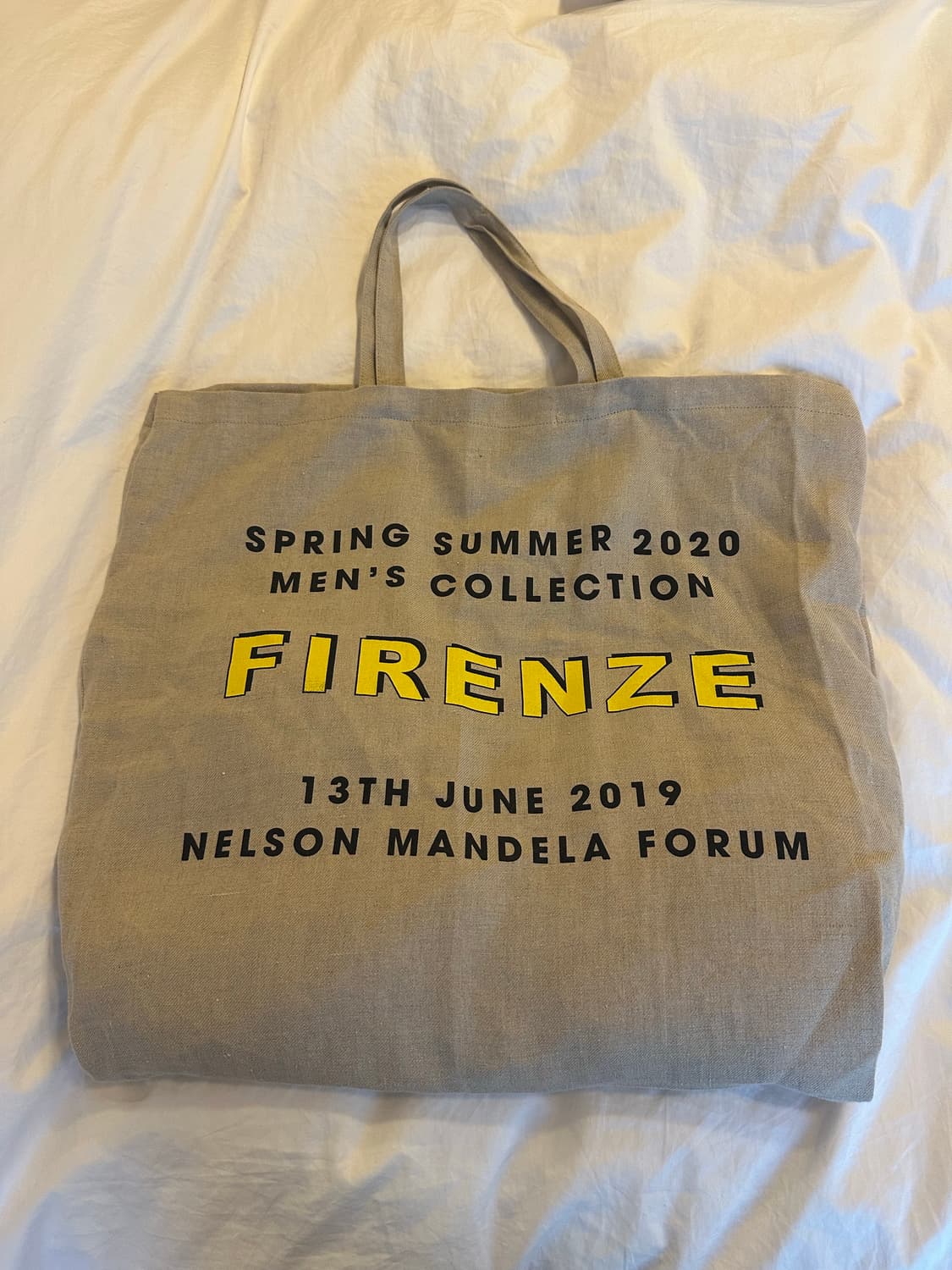 MSGM 새우 프린트 에코백 베이지 상품이미지3