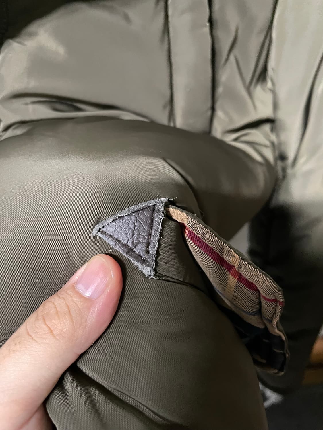 버버리 야상 패딩 자켓 점퍼 사이즈 100 상품이미지10