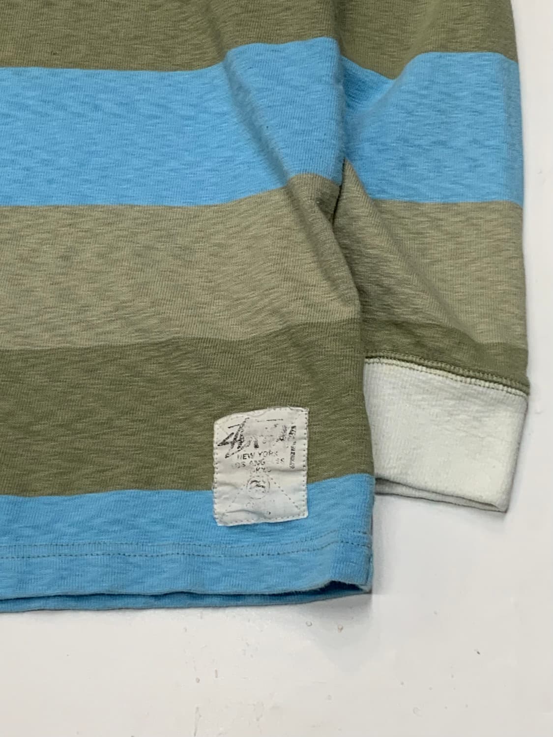 2000s 스투시 1989 월드투어 리바이벌 럭비 셔츠 상품이미지4