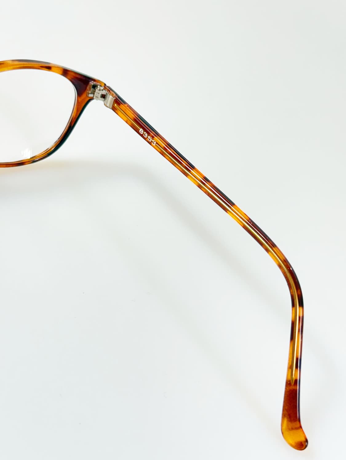 90s 앰버 토터스 웰링턴 스퀘어 뿔테 빈티지 안경 상품이미지6