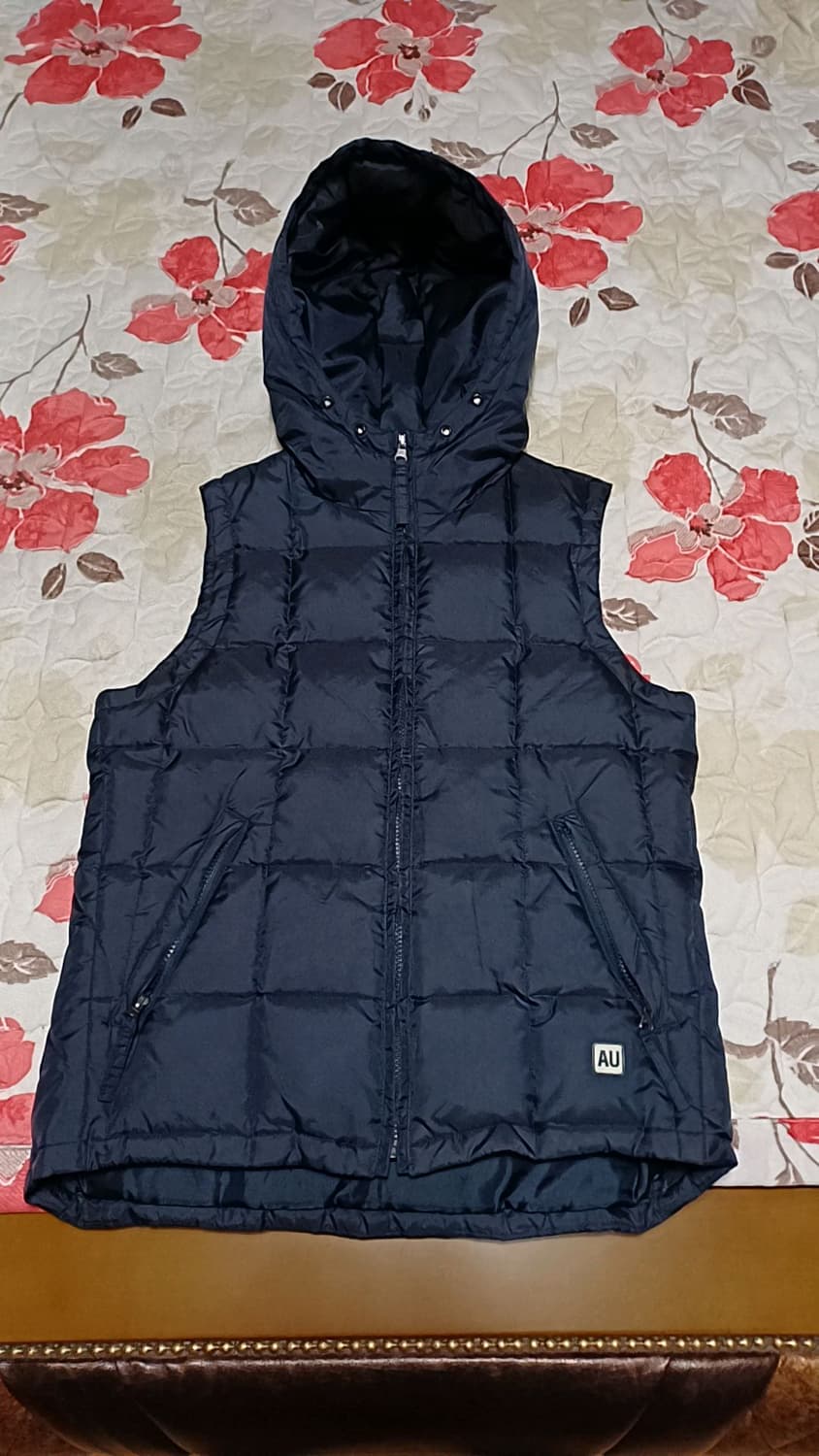 후아유 오리털패딩조끼 90 여성55 가슴50 기장66 상품이미지1