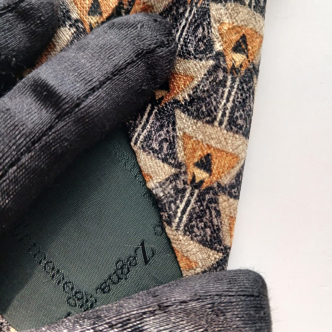 에르메네질도 제냐 실크 브라운 넥타이 9.3cm B등급 A18674
 상품이미지6