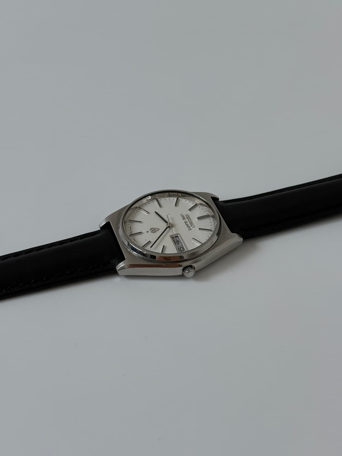 1980s White Dial Silver Lord Quartz 상품이미지5