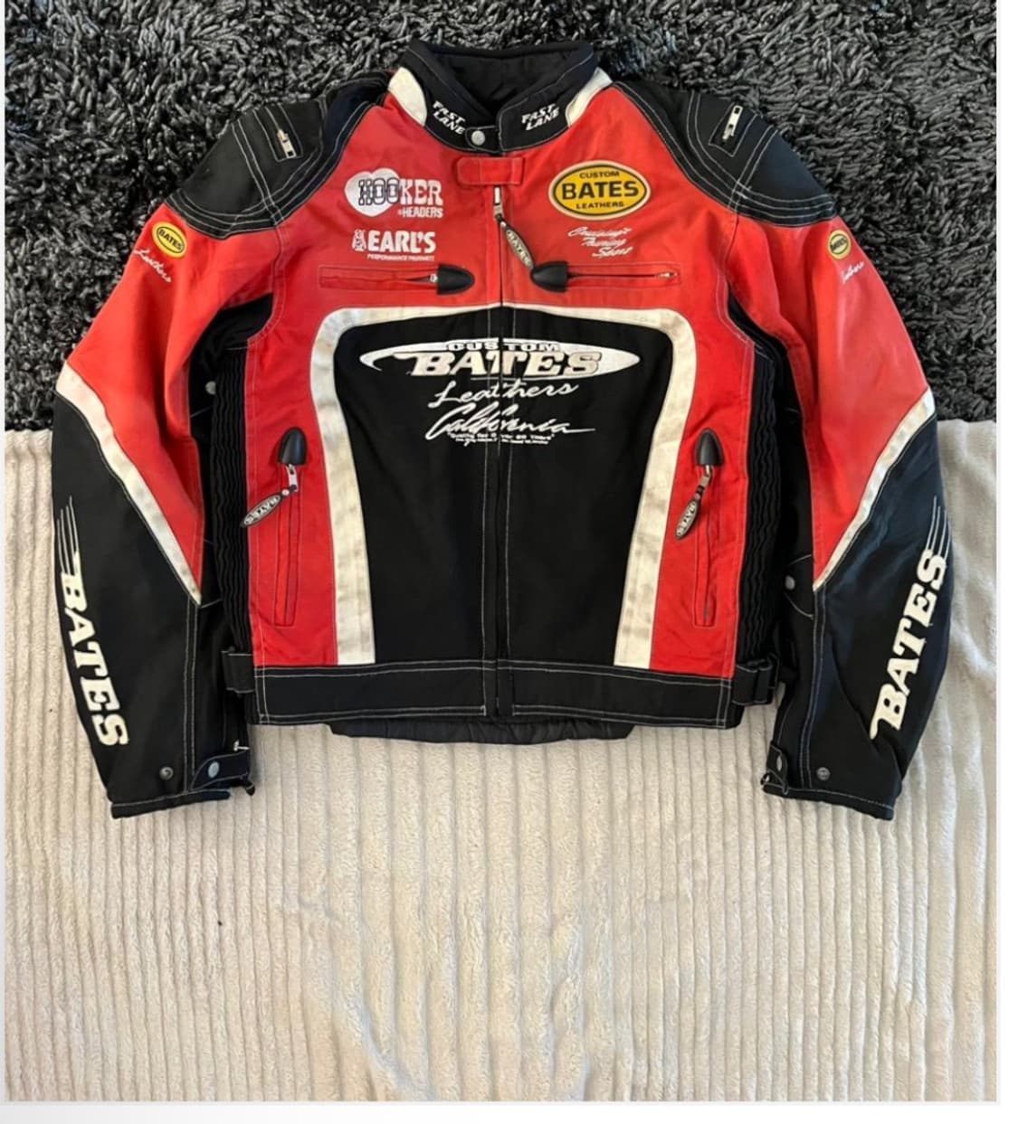 Bates 패치워크 레이싱자켓  상품이미지1