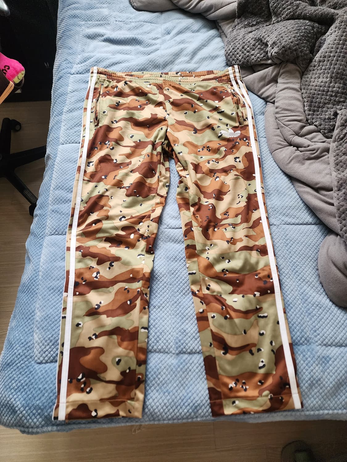 아디다스 파이어버드 카모  밀리터리 팬츠 M 사이즈 상품이미지1