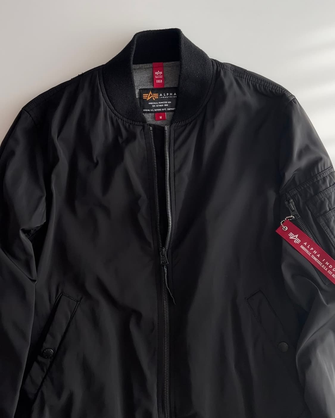 알파인더스트리 MA-1 항공점퍼 M 상품이미지3