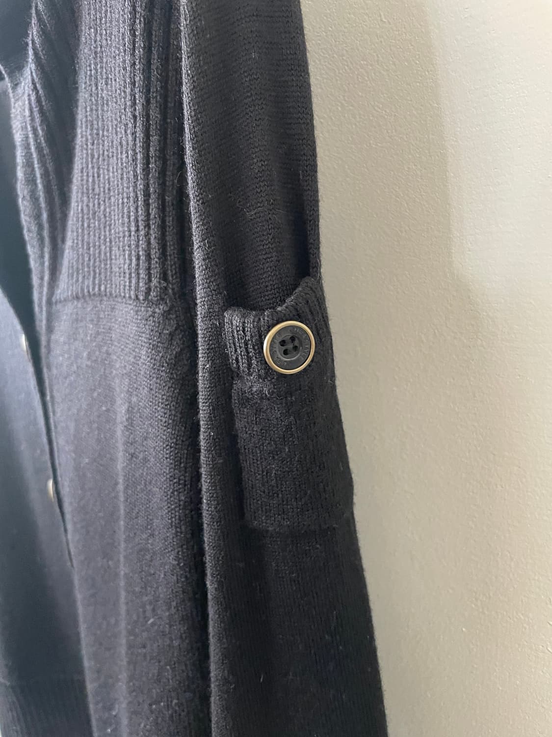 vintage layered button collar kint 상품이미지3