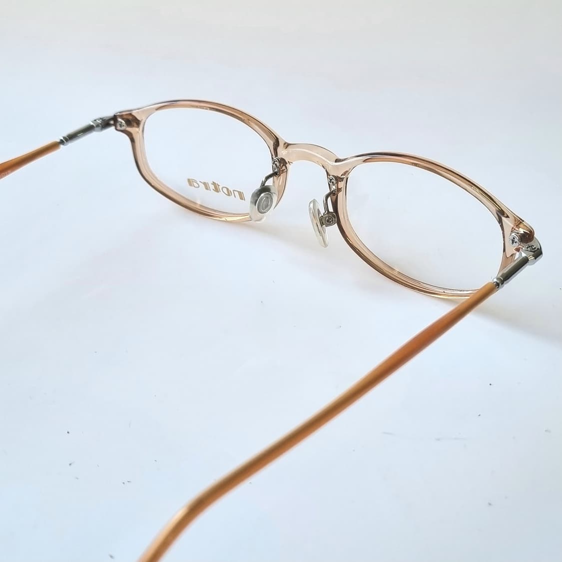 데드스탁 코받침 있는 뿔테 안경테  480 상품이미지9