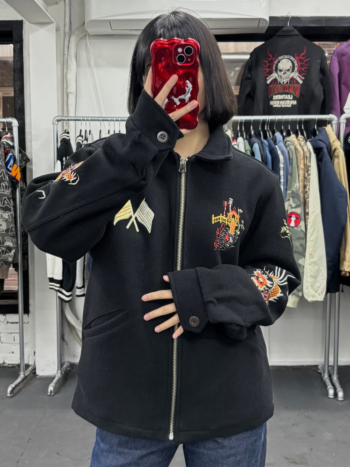 VTG 오리엔탈 울 자켓 상품이미지1