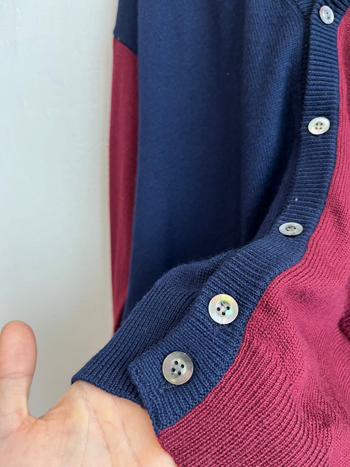 롱샴 메리노울 가디건50 Made in ITALY 상품이미지5