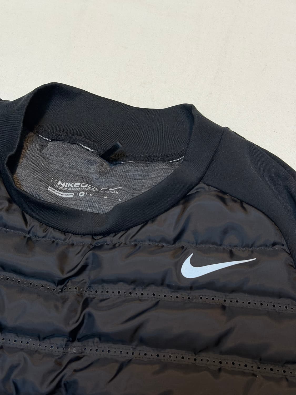 나이키 골프 에어로로프트 크루넥 맨투맨 블랙 상품이미지5